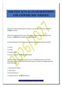 PJM TEST ACTUAL EXAM QUESTIONS&NewLine;AND ANSWERS 2026 VERIFIED&period;
