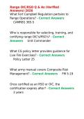 Range OIC RSO Q & As &lpar;Verified Answers&rpar; 2026&period;