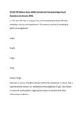 NR 507 NP Midterm Exam &lpar;2026&rpar; Chamberlain Pathophysiology Actual Questions and Answers &lpar;PDF&rpar;&period; &period;pdf