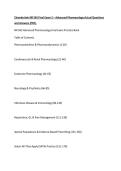 Chamberlain NR 565 Final Exam 2 &ndash; Advanced Pharmacology Actual Questions and Answers &lpar;PDF&rpar;&period;