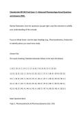 Chamberlain NR 565 Final Exam 3&ndash; Advanced Pharmacology Actual Questions and Answers