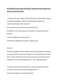NR 566 Midterm Exam Study Guide &lpar;2026&rpar; Chamberlain Pharmacology Actual Questions