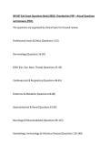 NR 667 Exit Exam Questions Bank &lpar;2026&rpar; Chamberlain FNP &ndash; Actual Questions and Answers &lpar;PDF&rpar;&period;