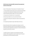 NR 566 Final Exam 4 Study Guide &lpar;2026&rpar; Chamberlain Pharmacology Actual Questions and Answers 