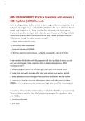 HESI OB&sol;MATERNITY Practice Questions and Answers &vert;&NewLine;2026 Update &vert; 100&percnt; Correct&period;