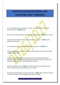 PN307 EXAM QUESTIONS AND&NewLine;ANSWERS 2026 VERIFIED&period;