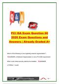 PCI ISA &lpar;PAYMENT CARD INDUSTRY &sol; INTERNAL SECURITY ASSESSOR&rpar; EXAM COMPLETE PACKAGE DEAL