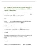 NEC Article 352 - Rigid Polyvinyl Chloride Conduit &lpar;PVC&rpar;&NewLine;Yr 4 Semester 1 Exam Questions & Answers &ndash; 2026