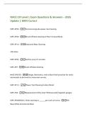 NACE CIP Level 1 Exam Questions & Answers &ndash; 2026&NewLine;Update &vert; 100&percnt; Correct&NewLine;SSPC-SP15 -Commercial grade power tool cleaning&NewLine;SSPC-SP16 -Brush-off blast cleaning of Non Ferrous Metals&NewLine;SSPC-SP 14 -Industrial Blast Cleaning&NewLine;10&percnt; Stain&NewLine;SSPC-SP13 -Surface prep 