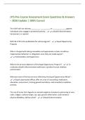 OTS Pre-Course Assessment Exam Questions & Answers&NewLine;&ndash; 2026 Update &vert; 100&percnt; Correct&NewLine;The USAF will not tolerate &lowbar;&lowbar;&lowbar;&lowbar;&lowbar;&lowbar;&lowbar;&lowbar;&lowbar;&comma; &lowbar;&lowbar;&lowbar;&lowbar;&lowbar;&lowbar;&lowbar;&lowbar;&lowbar;&comma; or &lowbar;&lowbar;&lowbar;&lowbar;&lowbar;&lowbar;&lowbar;&lowbar;&lowbar;&lowbar;&lowbar;&lowbar;&lowbar;&lowbar;against&NewLine;individuals who engage in protected activity&period; - unlawful discrimination&comma;&NewLine;harassment&comma; or reprisal
