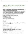NETA level II Exam Questions & Answers &ndash; 2026 Update&NewLine;&vert; 100&percnt; Correct&NewLine;What is the preferred method of performing primary-injection testing on a low&NewLine;voltage circuit breaker with ground fault protection&quest;&NewLine;Use of the manufacturer's test kit or rewiri