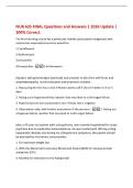 NUR 635 FINAL Questions and Answers &vert; 2026 Update &vert;&NewLine;100&percnt; Correct&period;&NewLine;The first-line drug choice for a previously healthy adult patient diagnosed with&NewLine;community-acquired pneumonia would be&colon;&NewLine;1&period;Ciprofloxacin&NewLine;2&period;Azithromycin&NewLine;3&period;Amoxicillin&NewLine;4&period;Doxycycline -2&period;