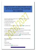 SERVICENOW CIS-DISCOVERY EXAM&NewLine;ACTUAL QUESTIONS AND ANSWERS&NewLine;2026 VERIFIED&period;