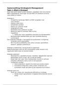 Samenvatting Strategisch Management &vert; KU Leuven &vert; 2025&sol;26
