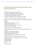 HSCI 210 Chapter 23 Exam Questions & Answers &ndash; 2026&NewLine;Update &vert; 100&percnt; Correct&NewLine;Which statement describes a good cover letter&quest;&NewLine;a&rpar; It explains your expectations for salary and schedule&period;&NewLine;b&rpar; It is general enough for all the jobs you are applying for&period;&NewLine;c&rpar; It su