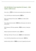 HSCI 305 Module 2 Exam Questions & Answers &ndash; 2026&NewLine;Update &vert; 100&percnt; Correct&NewLine;Policy refers to -A set of decisions about goals and how to achieve them&NewLine;True or False Policy can include doing nothing -True&NewLine;Which of the following influences policy -Values evid