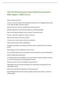 HSCI 335 Atherosclerosis Exam Questions & Answers &ndash;&NewLine;2026 Update &vert; 100&percnt; Correct&NewLine;What is atherosclerosis&quest;&NewLine;A chronic vascular disease characterized by the formation of plaques &lpar;atheromas&rpar;&NewLine;in the walls of larger muscular arteries&period;&NewLine;What are the main facto