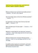 SWM DEQ &lpar;ACTUAL 2025&sol;2026&rpar; EXAM  QUESTIONS WITH &NewLine;VERIFIED  CORRECT ANSWERS  GRADED A&plus;