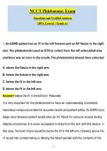 NCCT Phlebotomy Exam &NewLine;Questions and Verified Answers  &NewLine;100&percnt; Correct &vert; Grade A&plus; 