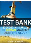 Test Bank Essentials of Human Anatomy Study Guide 2025&sol; 2026 Updated with Solution