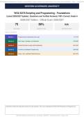 WGU D278 Scripting and Programming Foundations Exam Actual Exam 2026&sol;2027 &ndash; Complete Exam-Style Questions &vert; Detailed Rationales &ndash; Pass Guaranteed &ndash; A&plus; Graded&NewLine;&NewLine;&NewLine;