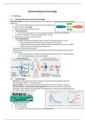 Samenvatting Farmacologie &vert; Thomas More &vert; 2025&sol;26