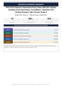 WGU D278 Scripting and Programming Foundations Objective Assessment Prep Exam Actual Exam 2026&sol;2027 &ndash; Complete Exam-Style Questions &vert; Detailed Rationales &ndash; Pass Guaranteed &ndash; A&plus; Graded&NewLine;&NewLine;