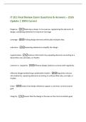 IT 201 Unity Exam Questions & Answers &ndash; 2026 Update&NewLine;&vert; 100&percnt; Correct&NewLine;Project Panel&NewLine;Where we find materials&comma; scripts&comma; assets&period;&NewLine;The opened project and its associated files &lpar;the folder it's from on your desktop&comma;&NewLine;the files with it&comma; etc&period;&rpar; Where we go 