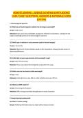 REMOTE SENSING &ndash; SCIENCE OLYMPIAD EARTH SCIENCE CHEAT SHEET QUESTIONS&comma; ANSWERS & RATIONALES &lpar;2026 EDITION&rpar;