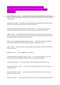 FINA 3332&colon; EXAM 3 Practice Test Questions All Solved Correctly 2026 Edition&period;