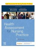 test bank of Health Assessment for Nursing Practice 7th Edition covering all chapters 2026