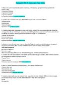 &lpar;answered&rpar;Relias ED RN A&comma; Complete Test 2024 Updated with 100&percnt; Correct and Verified Answers&period;&NewLine;
