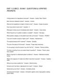 EMT 110 SBCC- EXAM 1 QUESTIONS & VERIFIED ANSWERS