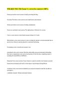 WILKES NSG 526 Exam 3 &vert;&vert; error-free answers 100&percnt;