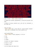 RNSG 2539 FINAL EXAM AND STUDY&NewLine;GUIDE NEWEST 2026&sol;2027 TEST&NewLine;BANK&vert; COMPLETE 200 REAL EXAM&NewLine;QUESTIONS AND CORRECT&NewLine;DETAILED ANSWERS &lpar;VERIFIED&NewLine;ANSWERS&rpar; GRADED A&plus;&vert; RNSG 2539&NewLine;EXAM PREP &lpar;BRAND NEW&excl;&excl;&rpar;