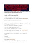 ADULT 2 FINAL EXAM QUESTIONS&NewLine;2026 &vert; VERIFIED NURSING PRACTICE&NewLine;TEST BANK & COMPREHENSIVE&NewLine;STUDY GUIDE