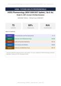 HOSA Pharmacology Exam Actual Exam 2026&sol;2027 &ndash; Complete Exam-Style Questions &vert; 100&percnt; Verified &ndash; Pass Guaranteed &ndash; A&plus; Graded&NewLine;&NewLine;