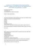  Louisiana &lpar;LA&rpar; 7-803 Residential Roofing Exam Actual Exam 2026&sol;2027&colon; Complete Exam-Style Questions with Detailed Rationales &vert; 100&percnt; Verified &vert; Pass Guaranteed &ndash; A&plus; Graded