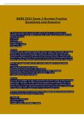 NURS 3632 EXAM 2 &vert; QUESTIONS AND ANSWERS &vert; 2026 UPDATE &vert; WITH COMPLETE SOLUTIONS - UTA&period;