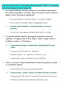 Leadership NUR 4120 Chapter 8 Prep PDF 2026 &vert; Questions &NewLine;& Correct Answers &vert; Graded A&plus;