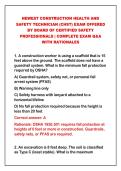 2026&ndash;2027 Newest Safety Technician Certification Exam Bundle &vert; Complete CHST &lpar;Construction Health and Safety Technician&rpar; & OHST &lpar;Occupational Hygiene and Safety Technician&rpar; Exam Q&A with Rationales for Certification Success