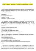 NBRC Practice Test with Verified Questions and Answers &lpar;2026&sol;2027&rpar; &vert; Respiratory Therapy &vert; NBRC &lpar;PDF&rpar;