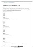 Excel Crash Course Exam Review 2026&ndash;2027 &vert; Complete Practice Study Guide