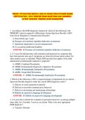 PMHNP&colon; PSYCHIATRIC-MENTAL HEALTH NURSE PRACTITIONER BOARD CERTIFICATION &vert; 100&percnt; VERIFIED EXAM QUESTIONS AND ANSWERS &vert; LATEST 2026&sol;2027 VERSION &lpar;PASS GUARANTEE&rpar;&NewLine;&NewLine;