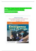 TEST BANK - Nan&ccaron;y Caroline&rsquo;s Emergen&ccaron;y Care in the &NewLine;Streets&comma; &NewLine;9th Edition by Nan&ccaron;y Caroline&NewLine;Chapters 1 - 53 &vert; All Chapters &NewLine;
