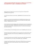 wall street prep Exam Questions and Answers &lpar;Verified Answers&rpar; &vert;&vert;ACTUAL EXAM 2026 TEST&excl;&excl; Graded A&plus; &vert; 2025&vert;2026 EXAM UPDATE&NewLine;