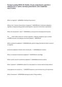 Portage Learning BIOD 101 Module 2 Exam comprehensive questions &vert; FREQUENTLY MOST TESTED QUESTIONS AND VERIFIED SOLUTIONS &commat; 2026&NewLine;
