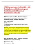 ATI PN Comprehensive Predictor 2026 &ndash; NGN &NewLine;Practice Exam B &vert; NGN Clinical Judgment &NewLine;Case Studies&comma; Verified Answers&comma; & &NewLine;Comprehensive Rationales
