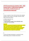 ATI PN Comprehensive Predictor 2026 &ndash; NGN &NewLine;Practice Exam A &vert; NGN Clinical Judgment &NewLine;Case Studies&comma; Verified Answers&comma; & &NewLine;Comprehensive Rationales