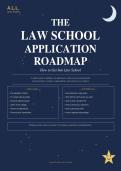 Law School Application Guide &vert; Complete Law School Admissions Roadmap&comma; LSAT&comma; Personal Statement&comma; Scholarships & Application Strategy PDF  